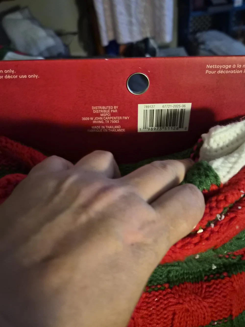 Ashland Cable-Knit Christmas Tree Skirt 48